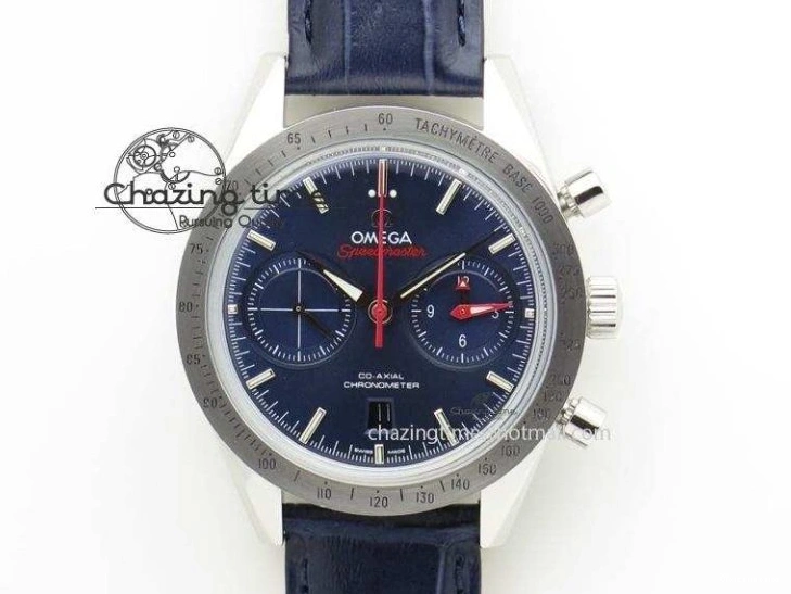 0507 Seamaster 300m Chrono SS YG OMF 1:1 Best Edition Blue Dial on SS YG Bracelet A Popular 7685